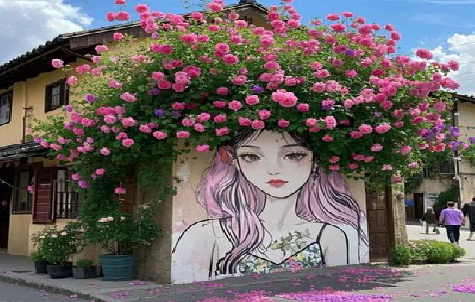 汉寿怎么设计网红打卡墙绘