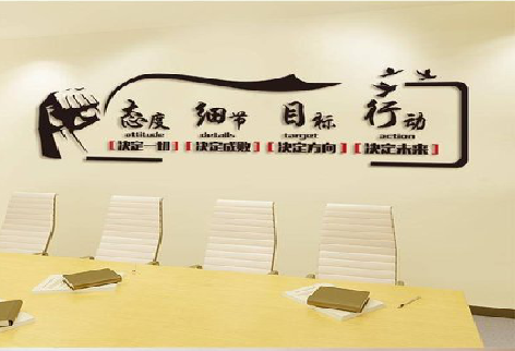 汉寿企业文化墙主要展示什么？