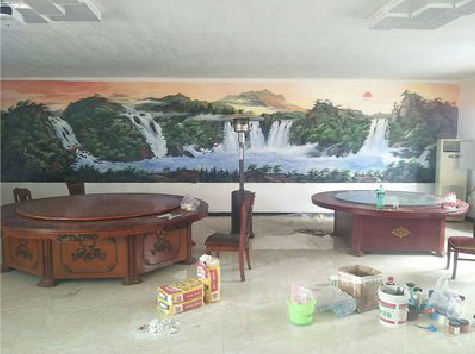 汉寿墙绘-写实风景