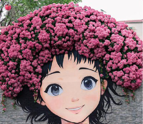 汉寿墙体彩绘-网红墙打卡