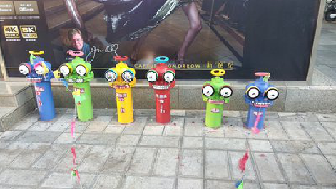 汉寿商业区彩绘