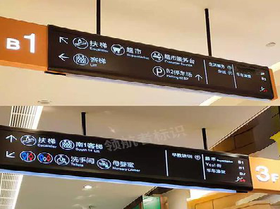 汉寿如何通过商场标识牌引导客流分布？